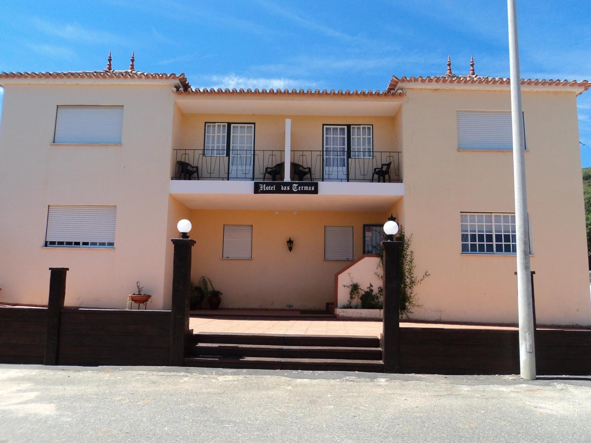 Hotel Das Termas Monfortinho Bagian luar foto
